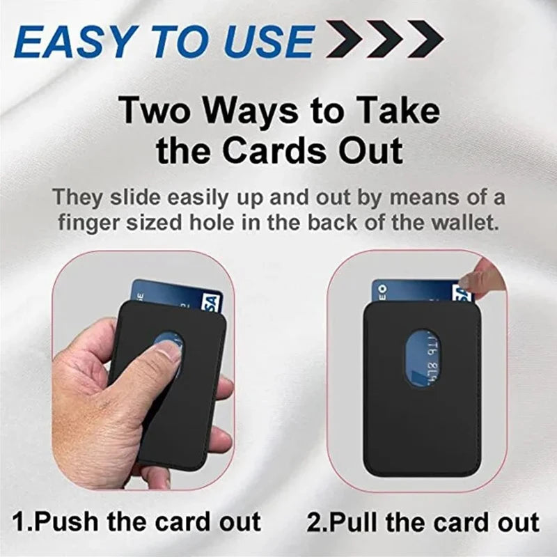 Leather Wallet Case For iPhone 15 Pro Max Magsafe Wallet Leather Compatible For iPhone 14 13 12 Card Holder