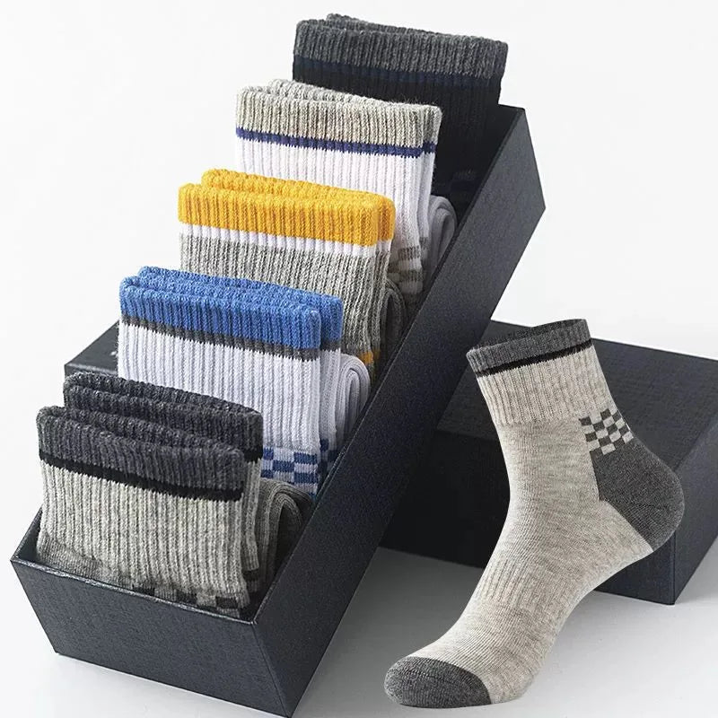 1pairs Men's Fashion Cotton Breathable Comfortable Ankle Socks