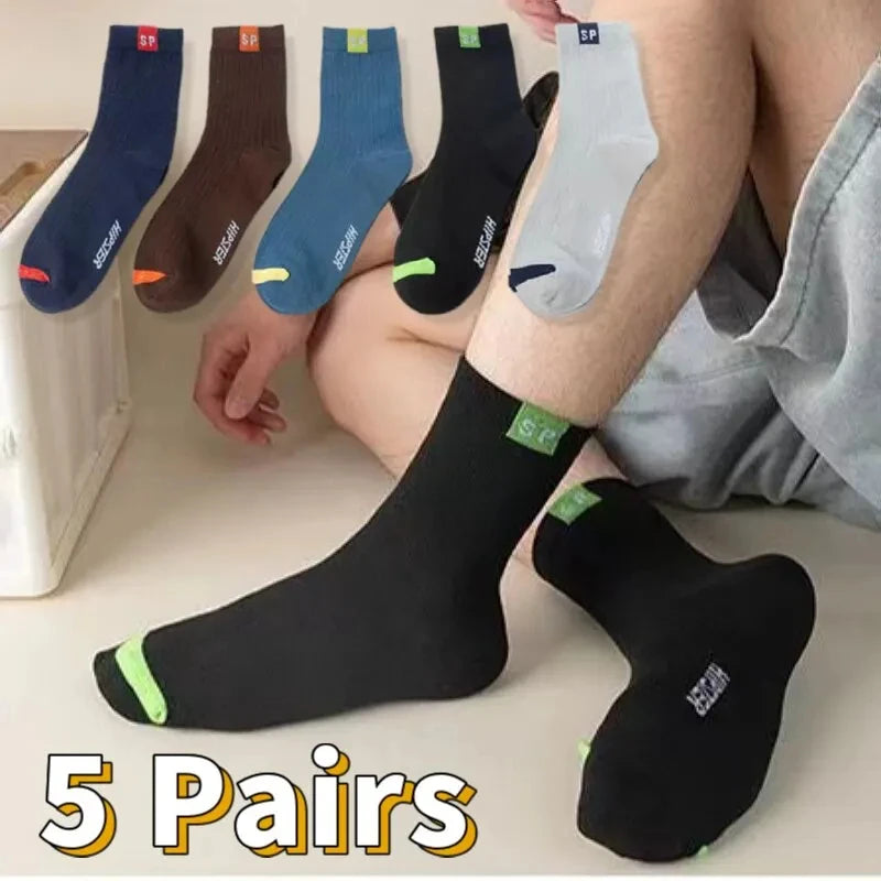 1pairs Men's Fashion Cotton Breathable Comfortable Ankle Socks
