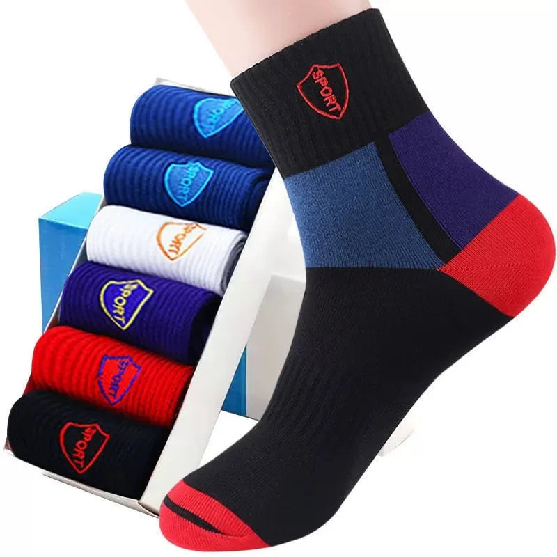 1pairs Men's Fashion Cotton Breathable Comfortable Ankle Socks