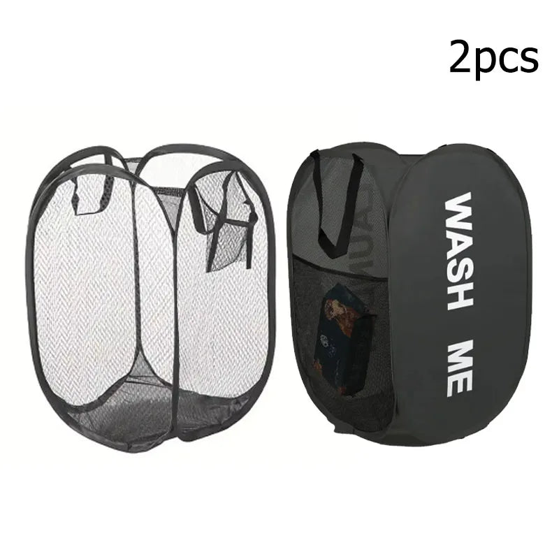 Mesh Pop-up Laundry Basket, Laundry Basket