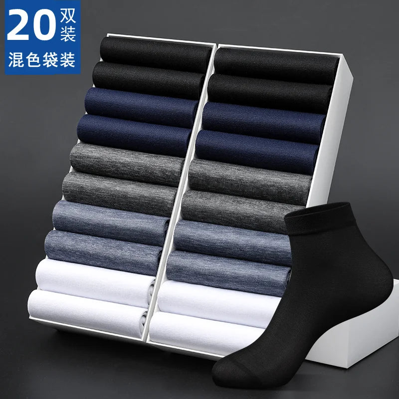 1pairs Men's Fashion Cotton Breathable Comfortable Ankle Socks