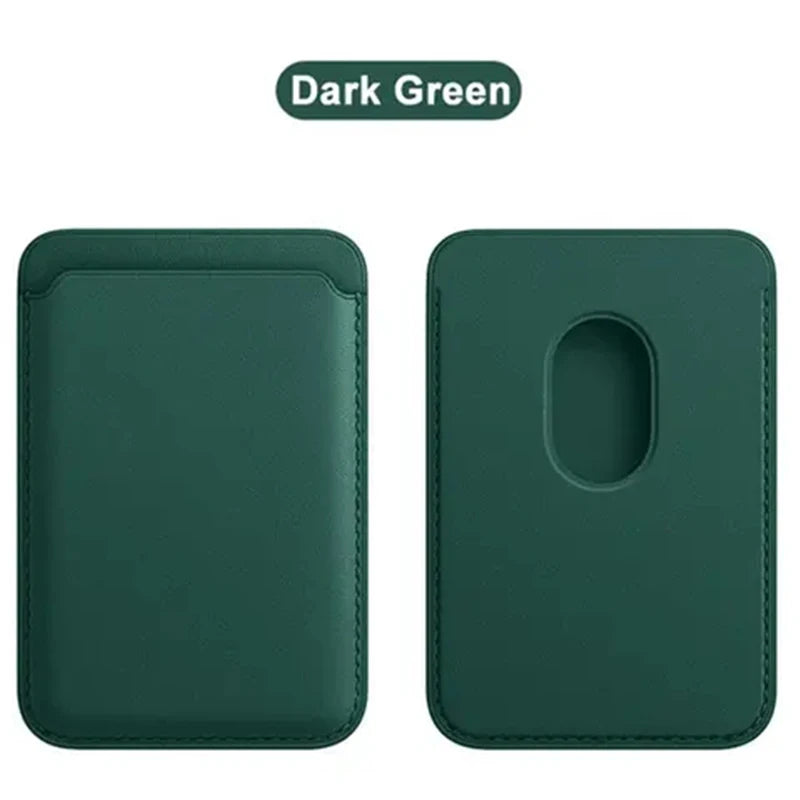 Leather Wallet Case For iPhone 15 Pro Max Magsafe Wallet Leather Compatible For iPhone 14 13 12 Card Holder