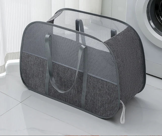 Mesh Pop-up Laundry Basket, Laundry Basket