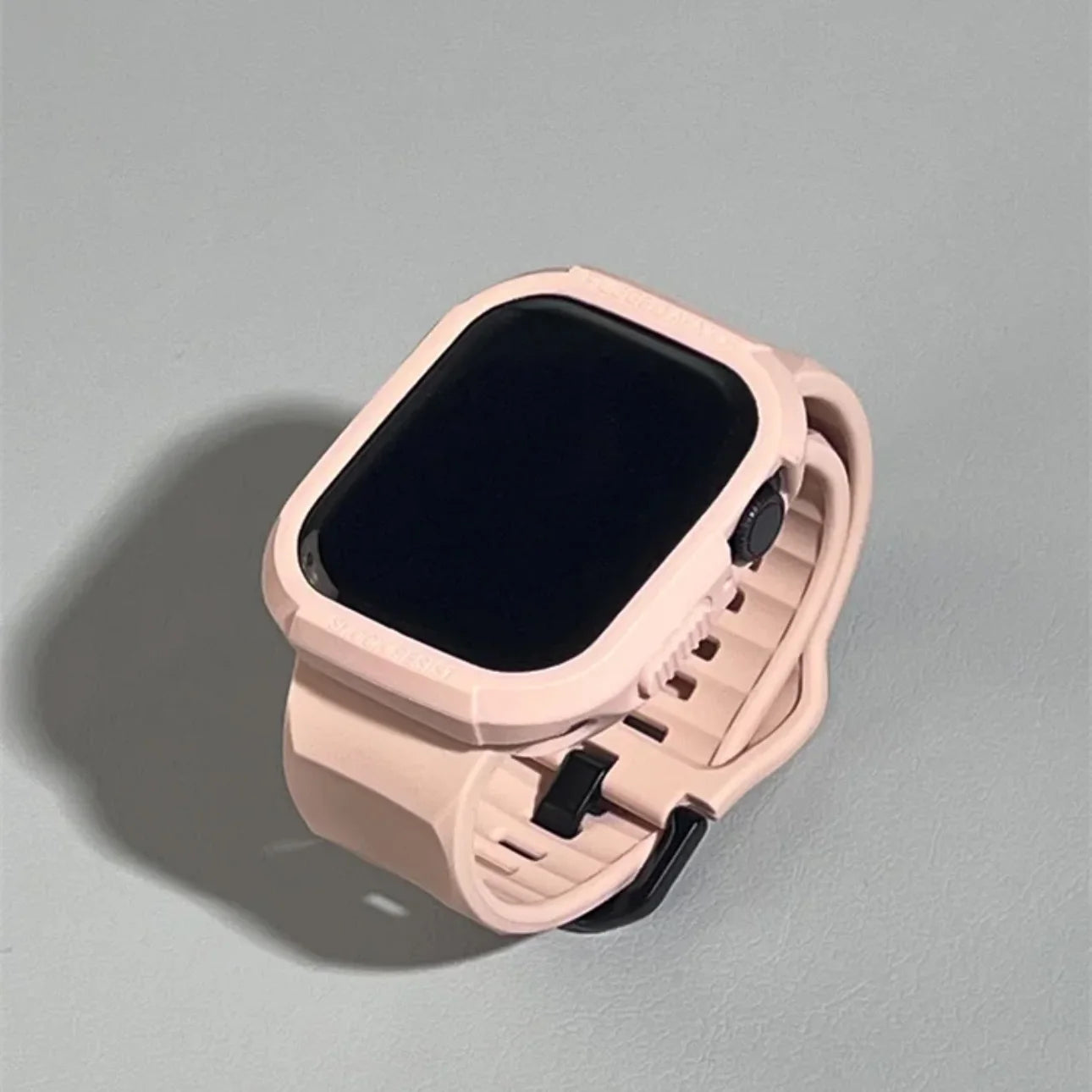 Silicone Case+Strap for Aple Watch Series 9, Iwtch Ultra 2 Series 6 5 4 SE Protective Cover Bracelet TPU Case